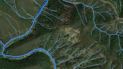 Rivers, Streams & Drainages in the Detector Maps app, Alaska