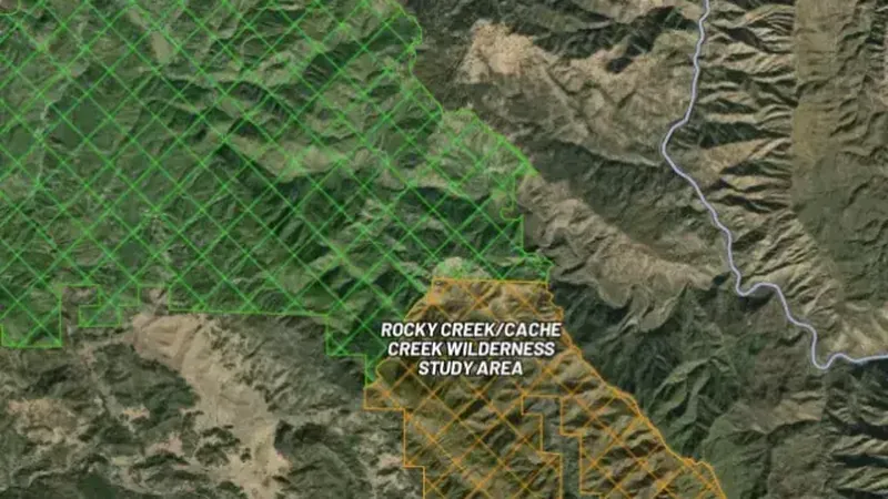 Wilderness Study Areas in the Detector Maps app, Arizona
