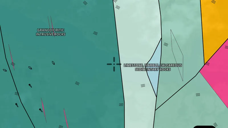 Faults in the Detector Maps app, British Columbia