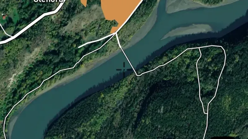 Fire Perimeters in the Detector Maps app, British Columbia
