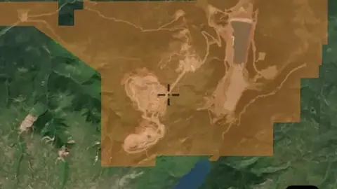 Major Mines in the Detector Maps app, British Columbia