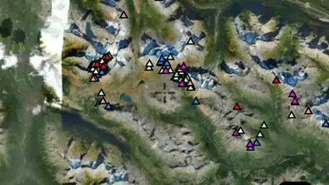 Rock Geochemistry in the Detector Maps app, British Columbia