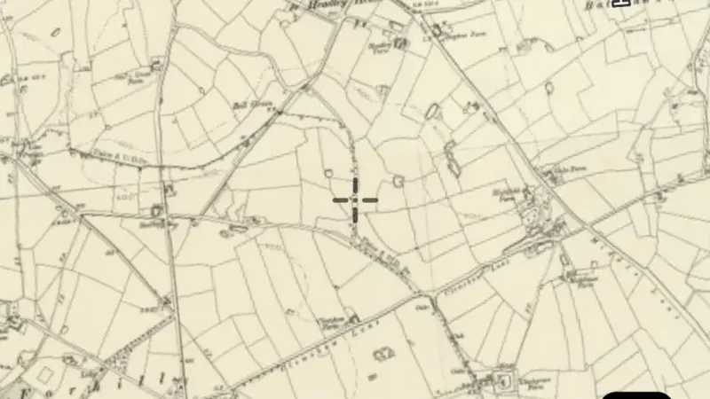 UK Ordnance Survey OSGB 1:10k (circa 1888) in the Detector Maps app, England