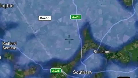 Medieval Finds Heatmap in the Detector Maps app, England