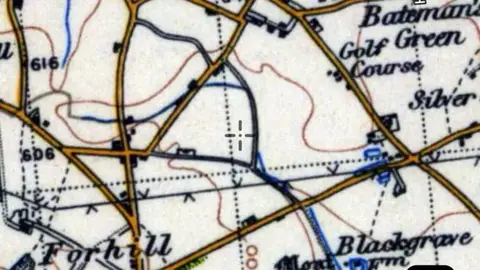OS Historical 1919-1947 in the Detector Maps app, England