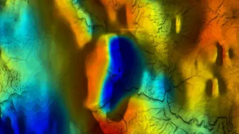 Total Magnetic Intensity (RTP) in the Detector Maps app, New South Wales