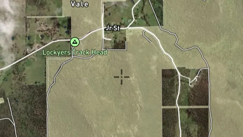 Crown Land in the Detector Maps app, New South Wales