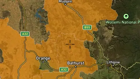 Fossicking Areas in the Detector Maps app, New South Wales