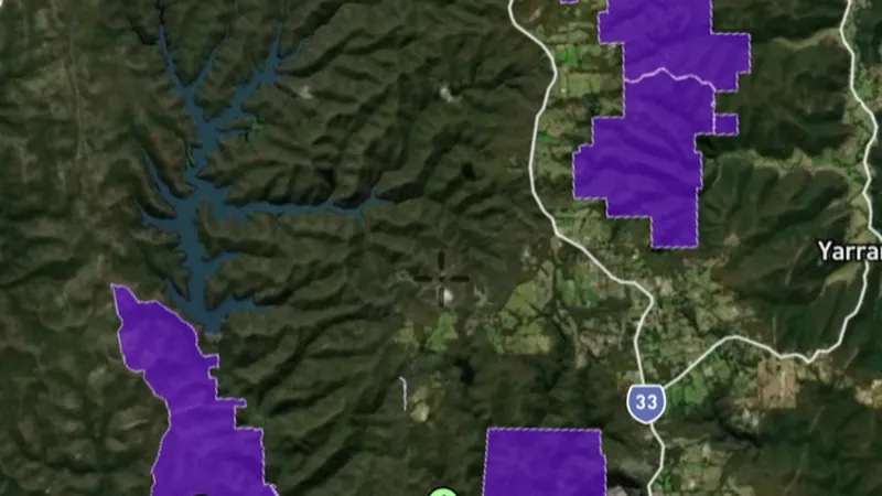 Fossicking Not Permitted in the Detector Maps app, New South Wales