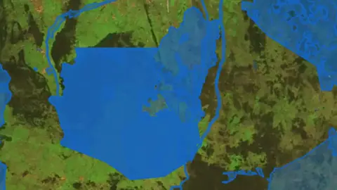 ILUA in New South Wales, drawn over satellite imagery