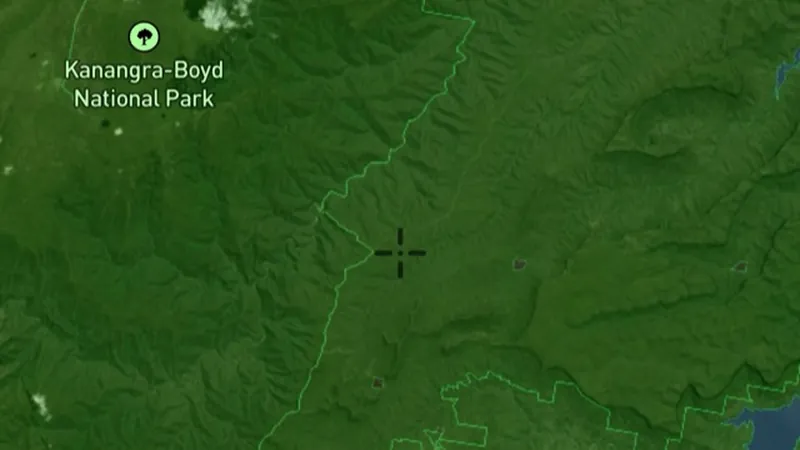 National Parks in the Detector Maps app, New South Wales