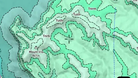 Structure & Lines in the Detector Maps app, New South Wales