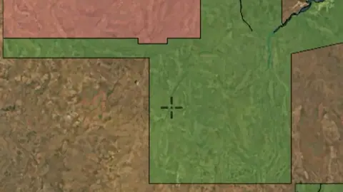 Reserved Land and Fossicking Areas in the Detector Maps app, Northern Territory