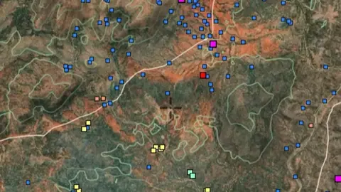 Streams in the Detector Maps app, Northern Territory