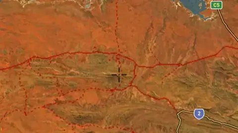Roads - Regional in the Detector Maps app, Northern Territory