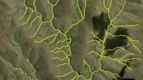 Active Gold Mining Permits in the Detector Maps app, New Zealand