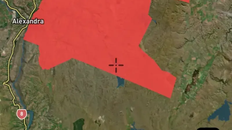 Closed Contests in the Detector Maps app, New Zealand