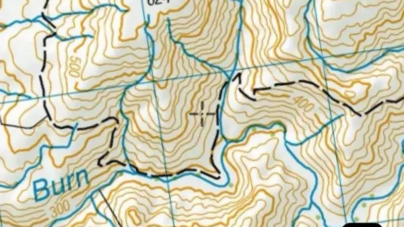 50k Topography in the Detector Maps app, New Zealand