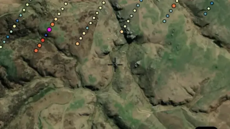 Soil Samples in the Detector Maps app, New Zealand