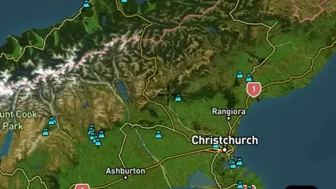 Historic Sites in the Detector Maps app, New Zealand