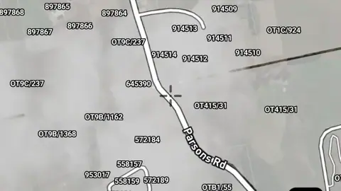 Property Boundaries in the Detector Maps app, New Zealand