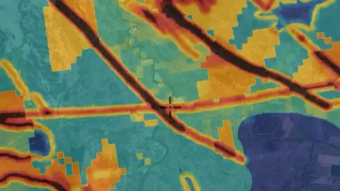 Gold Prospectivity in the Detector Maps app, Queensland