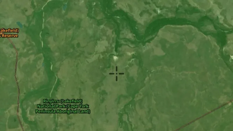 National Parks & State Forests in the Detector Maps app, Queensland