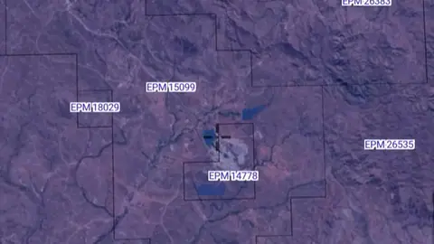 Exploration Permit in the Detector Maps app, Queensland