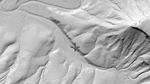Premium LiDAR Hillshade in the Detector Maps app, Queensland