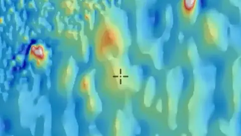 Magnetics (RTP) in the Detector Maps app, Queensland