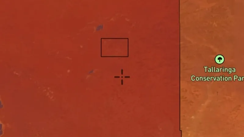 Aboriginal Land in the Detector Maps app, South Australia