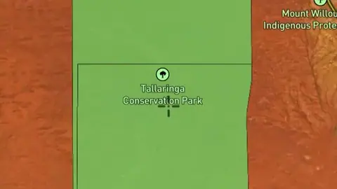 National, Recreation and Conservation Parks in the Detector Maps app, South Australia