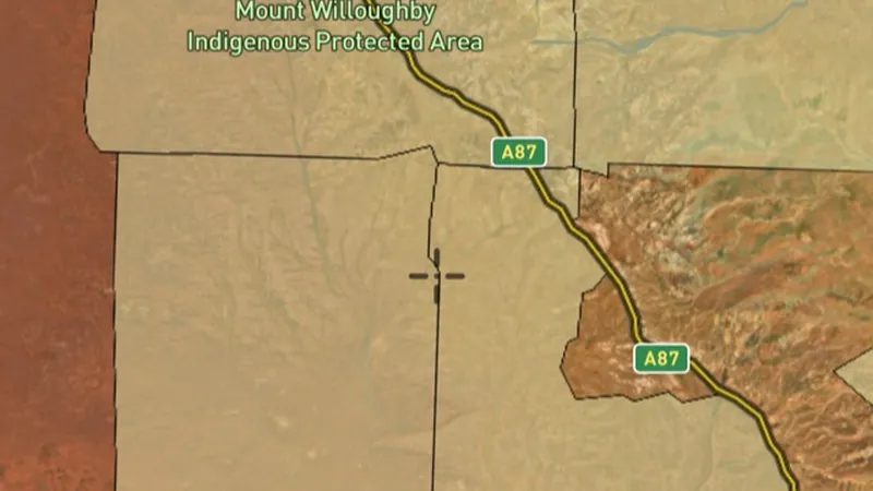 Pastoral Stations in the Detector Maps app, South Australia