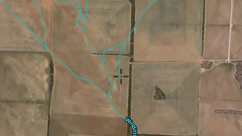 Waterways in the Detector Maps app, South Australia