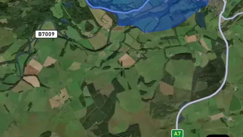 Battlefields in the Detector Maps app, Scotland