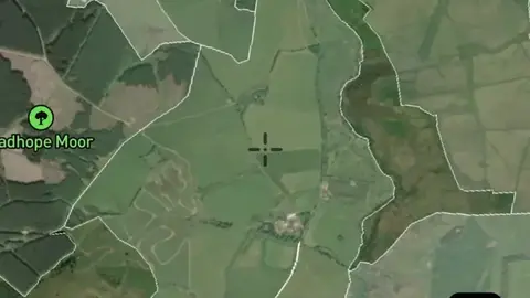 Property Boundaries in the Detector Maps app, Scotland