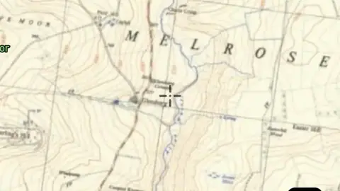 UK Ordnance Survey OSGB 1:25k (circa 1937) in the Detector Maps app, Scotland