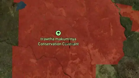 Aboriginal Land in the Detector Maps app, Tasmania