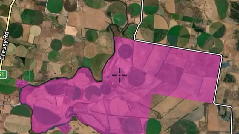 Heritage Register in the Detector Maps app, Tasmania