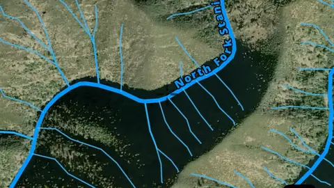 Rivers, Streams & Drainages in the Detector Maps app, USA coins and relics