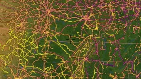 Historic Railroads in the Detector Maps app, USA coins and relics