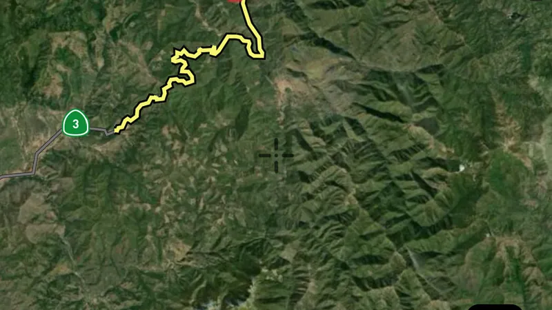 BLM Recreation Sites in the Detector Maps app, Utah