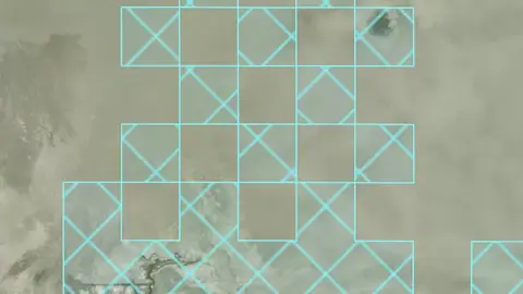 Fish & Wildlife Areas in Utah, drawn over satellite imagery