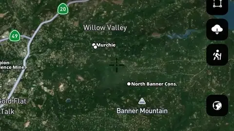 Historic Gold Other Occurrences in the Detector Maps app, Utah