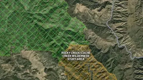 Wilderness Study Areas in the Detector Maps app, Utah