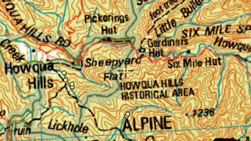 250k Topography (Online Only) in the Detector Maps app, Victoria