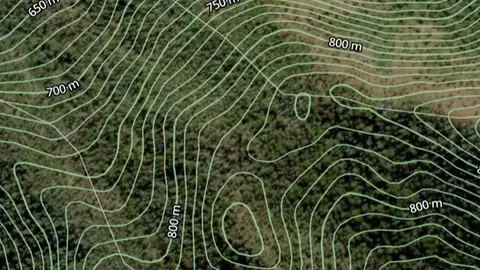 Contours in the Detector Maps app, Victoria