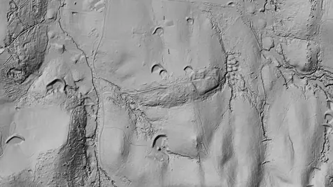 Terrain+™ Analysis in Victoria, drawn over satellite imagery