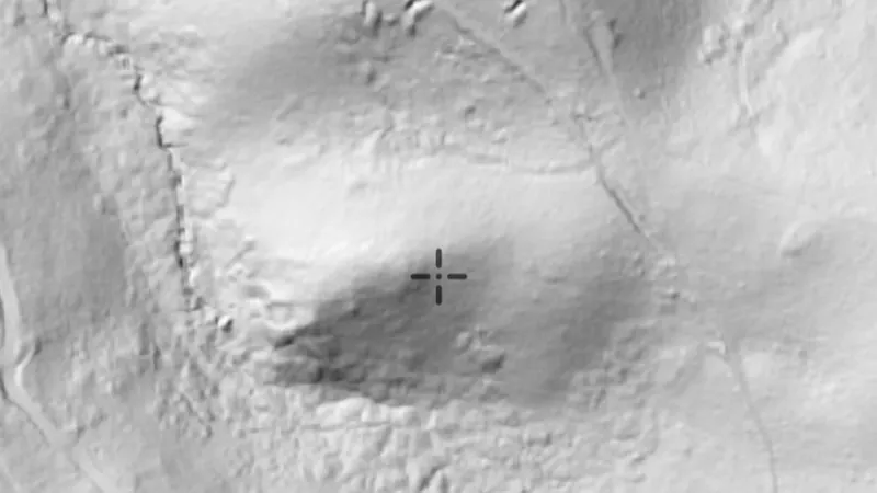 Premium LiDAR Hillshade in the Detector Maps app, Victoria
