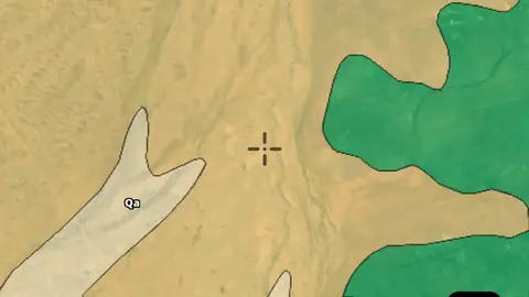 1M Simple Geology Structure in the Detector Maps app, Western Australia